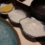 Tempurashusaidaigo - お塩のお皿