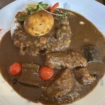 まめ蔵 - スペシャルビーフカレー（1,550円）