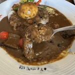 まめ蔵 - スペシャルビーフカレー（ライスリフト）