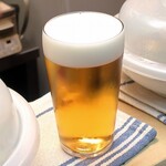 家庭料理 小川 - スーパードライ生ビール