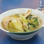 白菜と油揚げの炊いたん