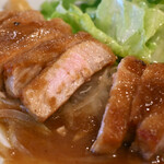 関口亭 - ポークジンジャー〜ジンジャーソース〜@税込2,800円：鹿児島県ふくどめ小牧場サドルバック豚