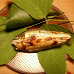 しのはら - 鮎の風干し・ひらめのちまき