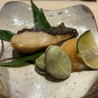 江戸前 鮨 服部 - ノドグロ、そら豆