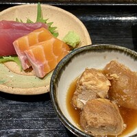割烹 章月 - お刺身と小鉢