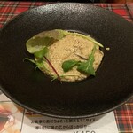 角燈亭 - きのことポルチーニ茸のクリームリゾット(季節限定メニュー)