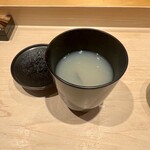 鮨 はしもと - 蜆汁　濃厚な蜆出汁