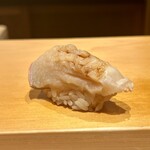 鮨 はしもと - 北寄貝（追加）柔らかな触感に貝のうまみがあふれる極上の北寄貝