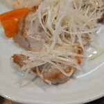 キッチン ブルー グローブ - まざは、白髪葱を添えて