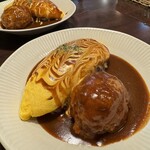 洋食屋 花きゃべつ - オムライスとハンバーグ、最強タッグ！