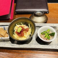 蕎庵 三たて - お通し
