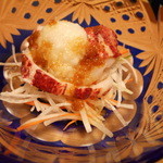 しのはら - オマールエビと玉葱　胡麻油と大根おろしのドレッシング