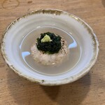 焼貝うぐいす - 貝だし茶漬け