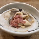 焼貝うぐいす - ホッキ貝酒盗焼