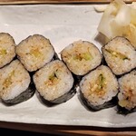 ワタリガラス - みょうきゅう巻。ミョウガとキュウリの巻物です。