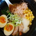 幸楽苑 - 料理写真:夏中華そば（\637）この内容なので納得プライス^^