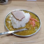 諭吉そば - 超ミニミニカレー（180円税込）