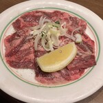 焼肉 鶯谷園 - タンスジ