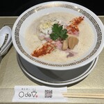 鯛白湯らーめん ○de▽ - 鯛白湯「とろり」\970