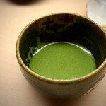 道人 - 大将に点てていただくお薄で、幸せ締めです。