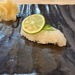 虹鱗 - 握りはフグから