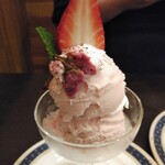 トマト - 桜の塩漬け　苺