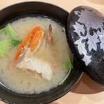 牛肉寿司 きんたん - ワタリガニのお椀