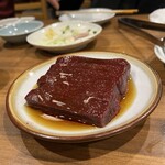 炭火焼肉ホルモンさわいし - 上レバ塩