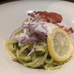 MEAT＆GRILL MARCO - レモンとバジルのクリームソース