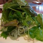 レストラン ぎんざ 泥武士 - 小松菜のパスタサラダ