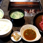 Yakiniku Matsuzaka - オリーブ牛の焼肉ランチ　970円