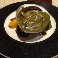 コントワール ミサゴ - あわびのステーキ 肝ソース