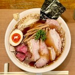 Homemade Ramen 麦苗 - 醤油らあ¥1300    上TP¥250  生姜¥100