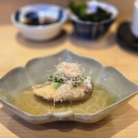 鮨結う遥 - 鰆の揚げ出し、出汁も美味しかった