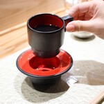 鮨ト酒肴 富かわ - あさりのエスプレッソ