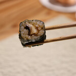 鮨ト酒肴 富かわ -  ［握り］シイタケの細巻き