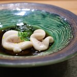 鮨ト酒肴 富かわ - 白子ポン酢