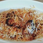 ジョニーのビリヤニ - ブリ、しっかりと味付けされた切り身。でもしっとり柔らかい。