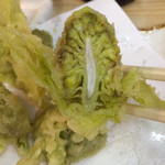 食事処 ときわ - ふきのとう天350円、春ですね♪