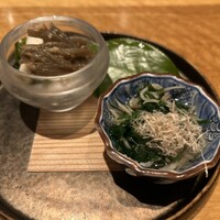 こうもと - 付き出し