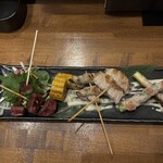 うしごや - 串揚げ5種