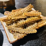 うな新 - 鰻骨から揚げ@350円