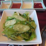 叙々苑 東京スカイツリータウン・ソラマチ店 - サラダ　写真を撮る前に取り分けてしまった