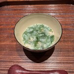 廣澤 - 三重 四日市 大和蛤と四万十海苔(青さ)のお粥