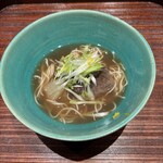 廣澤 - 宮崎和牛 イチボと大根の潮州煮(八角、シナモン、ローリエ入)の汁そば