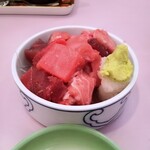 水口食堂 - まぐろぶつ切