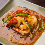 Stir-Fried Shrimp with Sambal