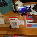 ユナイテッド ヌードル アメノオト - レジカウンター