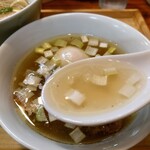 ユナイテッド ヌードル アメノオト - 濃いめの仕上がり