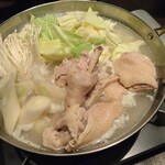 本格水炊きと博多もつ鍋 地鶏と九州料理 居酒屋 鳥邸 - 水炊き